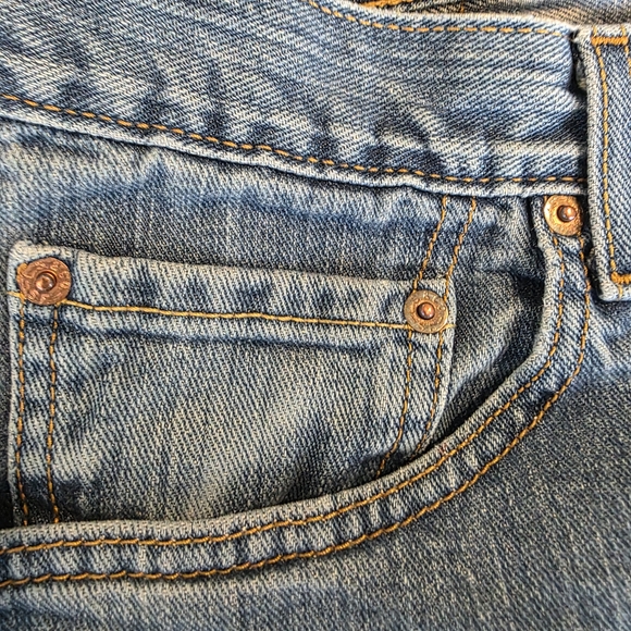 Levi's Men's Relaxed Straight Blue Jeans - Picture 7 of 16